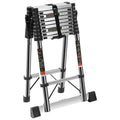 A-Framed Stainless Steel Telescopic Ladder
