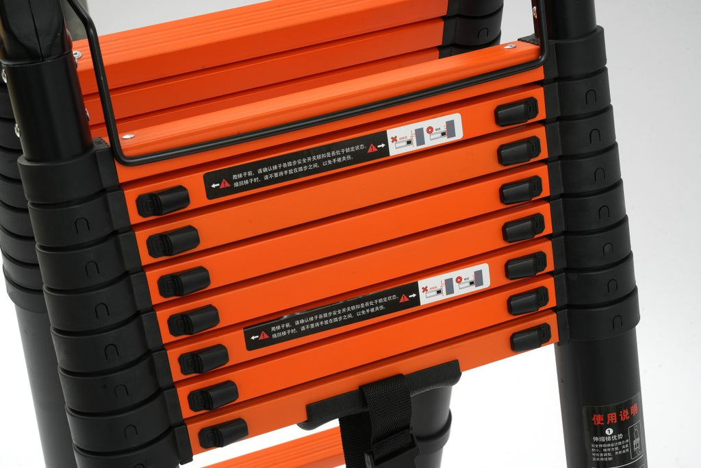 Multi-Purpose Carbon Steel Telescopic Ladder