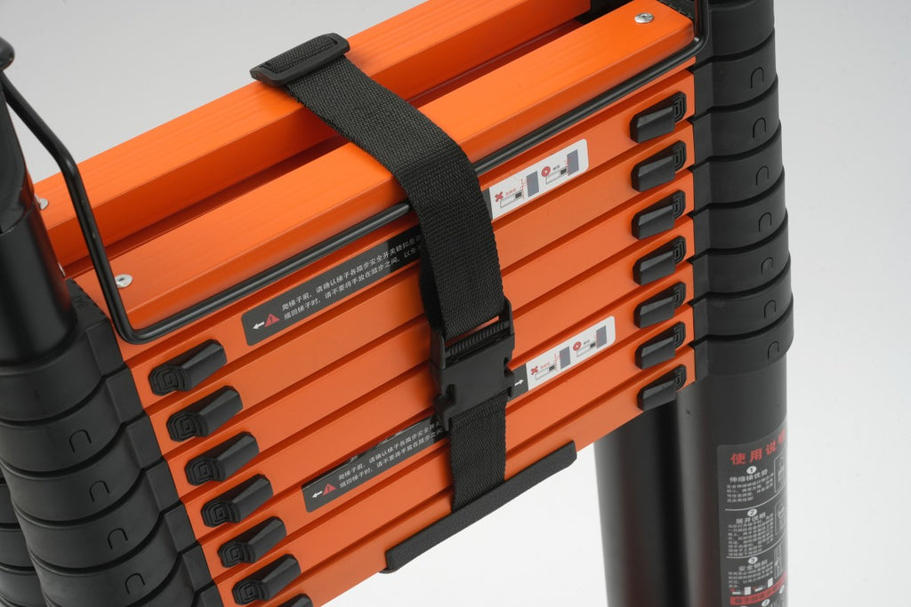 Multi-Purpose Carbon Steel Telescopic Ladder
