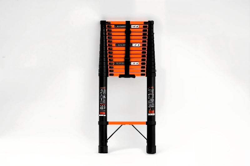 Straight  Carbon Steel Telescopic Ladder