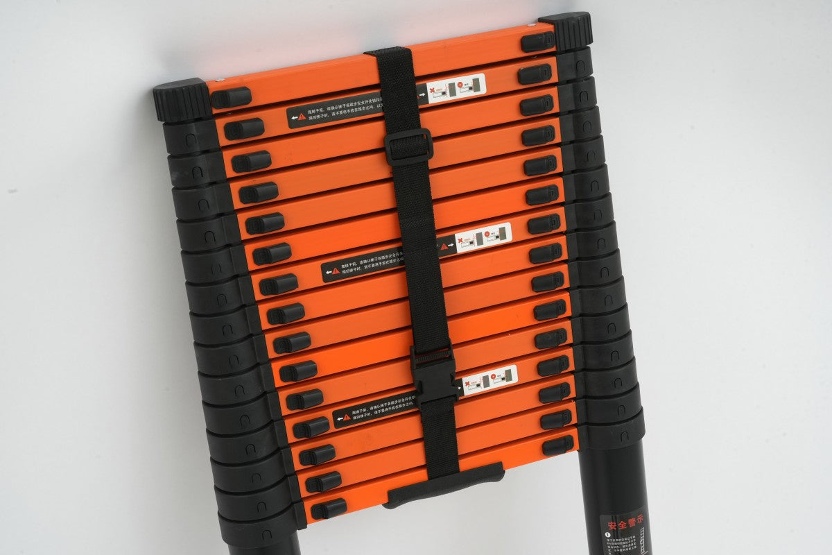 Straight  Carbon Steel Telescopic Ladder