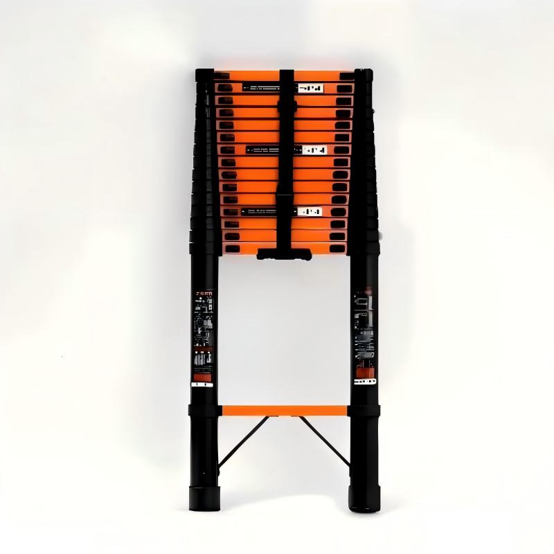 Straight  Carbon Steel Telescopic Ladder