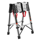 Walkable A-Frame Stainless Steel Telescopic Ladder
